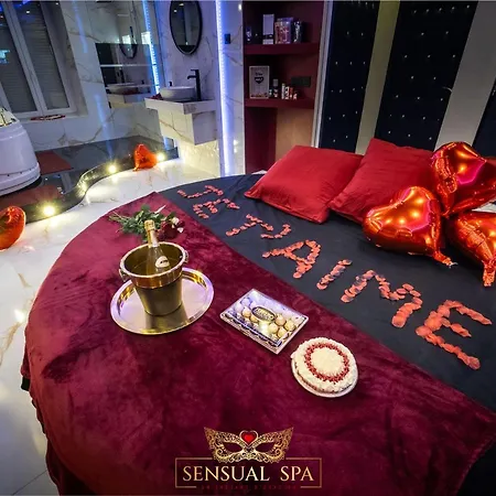 Sensual Spa- Jacuzzi Hammam Terrasse Nancy