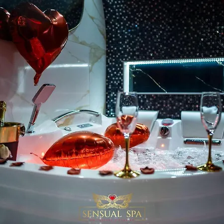 Sensual Spa- Jacuzzi Hammam Terrasse Apartamento Nancy