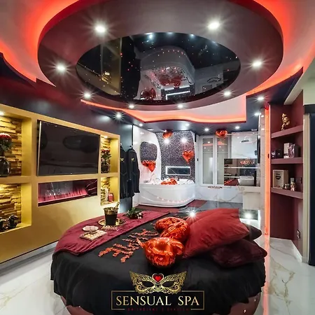 Appartement Sensual Spa- Jacuzzi Hammam Terrasse