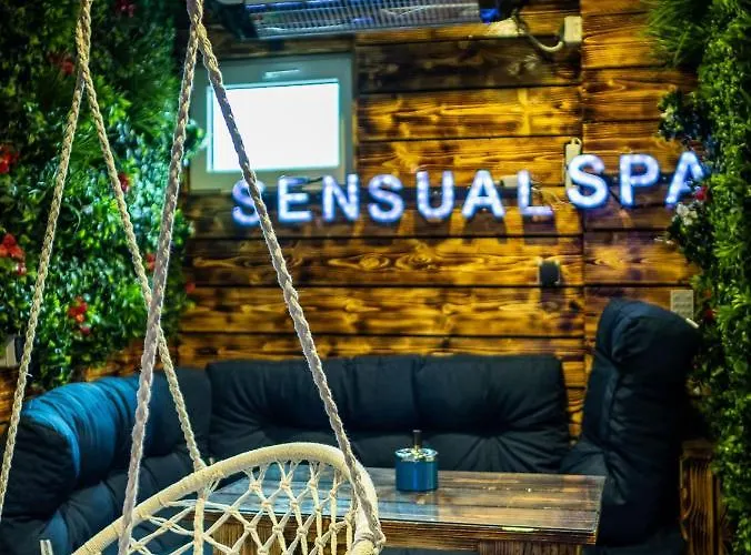 Sensual Spa- Jacuzzi Hammam Terrasse Apartament