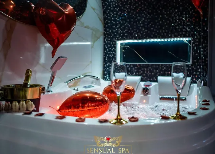 Sensual Spa- Jacuzzi Hammam Terrasse Apartament Nancy