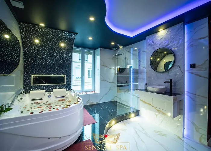 Sensual Spa- Jacuzzi Hammam Terrasse * Nancy