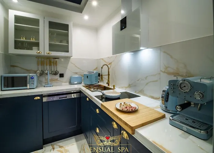 Sensual Spa- Jacuzzi Hammam Terrasse Apartament